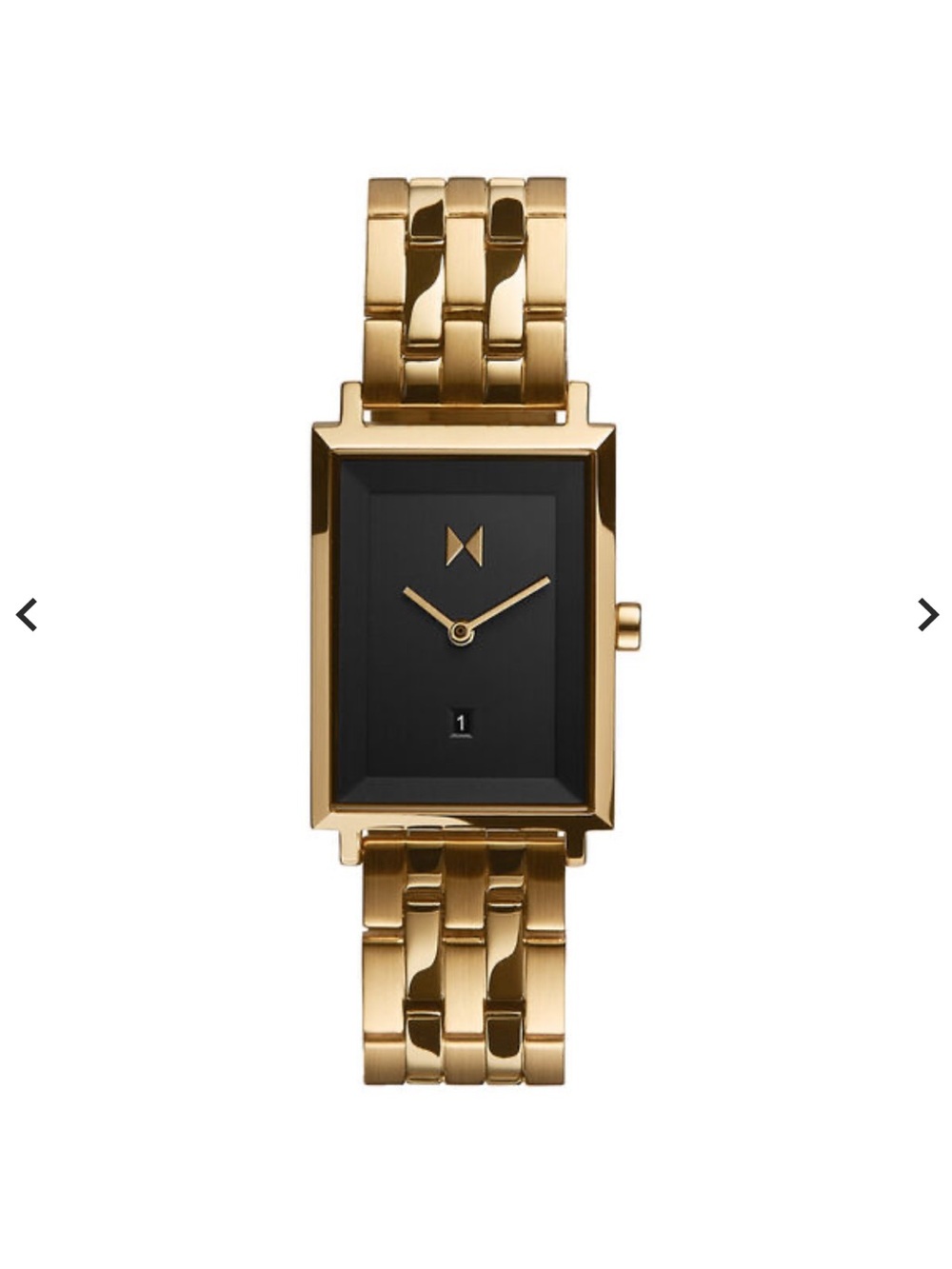 NWT MVMT Signature Square Gold Watch